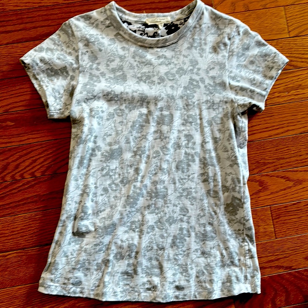 Rag & Bone Printed Crew Neck T-Shirt